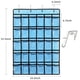 thumbnail image 4 of Gráfico de bolsillo para aula para soporte de calculadora de teléfono móvil, 30 gráficos de bolsillo para aula de 33,5 x 24,5 pulgadas para celda colgante (azul), 4 of 5