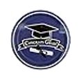 thumbnail image 3 of Kole Imports Congrats Grad Purple Party Plates, 3 of 3