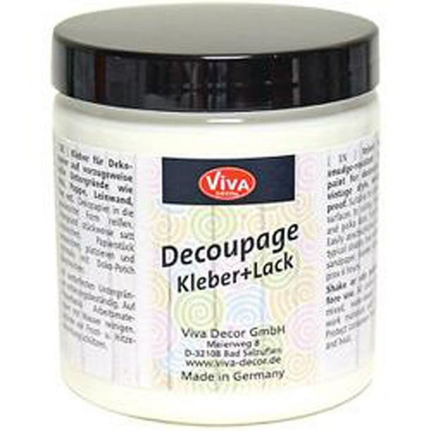 Viva Decor Decoupage Glue & Varnish 8.45ozClear