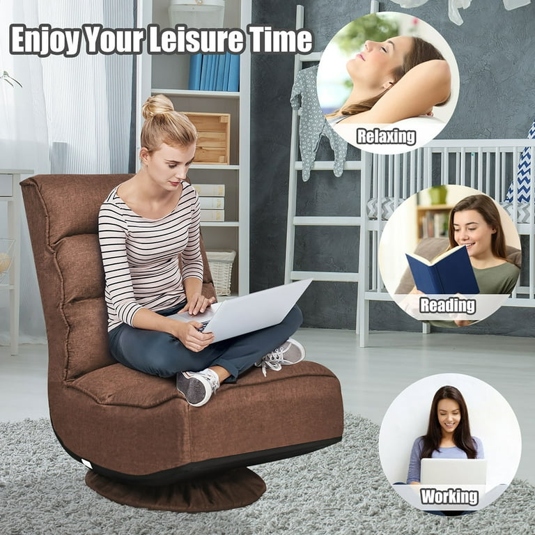 Foldable rotating leisure lazy sofa sales