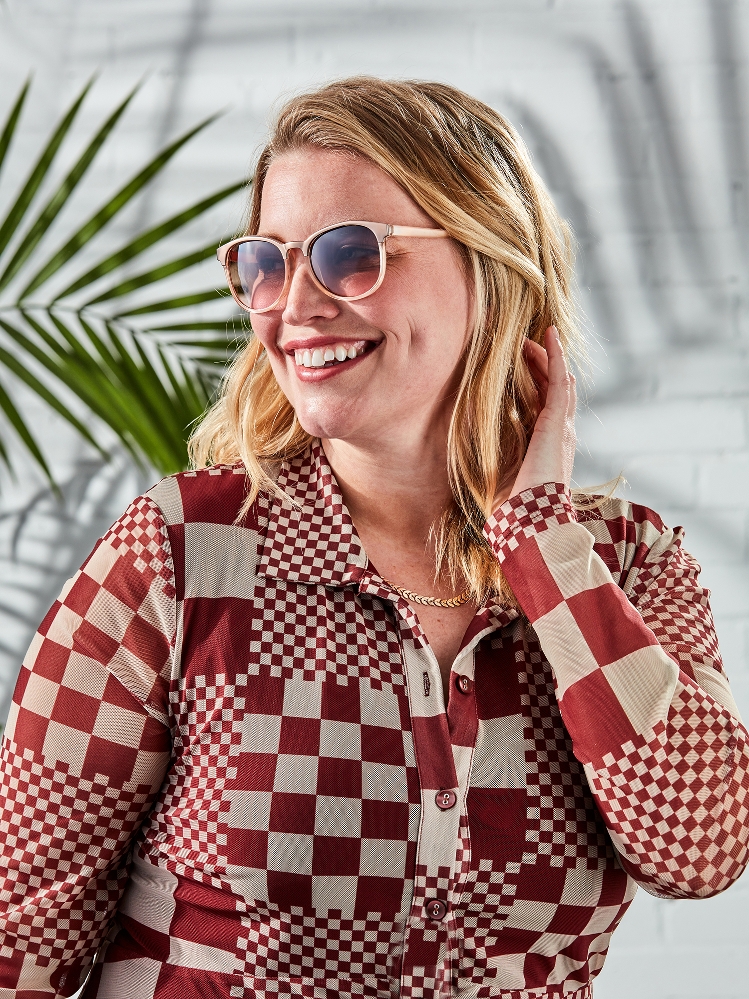 Foster Grant Women's Coquette Fashion Sunglasses, Rose Gold photo 6