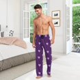 thumbnail image 6 of GZHJMY Valentine's Day Pajama Pants for Men, Lounge Pants Lightweight Men Pajama Bottoms with Drawstring Pockets, Christmas New Year Birthday Gifts, Medium, 6 of 6