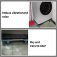 thumbnail image 4 of Upgrade Fridge Stand Mobile Base With 4 Locking Wheels And 8 Strong Feet Adjustable Furniture Dolly for Washer Dryer Washing Machine Stand Pedestal, Refrigerator Stand, 4 of 6