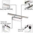 thumbnail image 5 of 26-27 Bathroom mirror light Wall lamp Table lamp waterproof adjustable 180 with switch stainless steel lighting furniture Bathroom makeup, 5 of 5