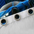 thumbnail image 4 of jejeloiu Race Car Blackout Curtains Set of 2 (52x84 Each),Speed Extreme Sport Window Curtains,Black Blue Curtains and Drapes For Boys,Ultra Soft Home Decor, 4 of 6
