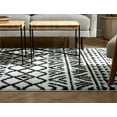 thumbnail image 7 of Well Woven Melody Tayanna Ethnic Ivory 7'10" x 9'10" Thick Shag Area Rug, 7 of 7