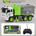 thumbnail image 5 of ToyKingdee 2.4Ghz Remote Control Garbage Truck Toys,1/24 RC Garbage Truck with 6 Channel Remote Control Waste Management Garbage Truck, Birthday Gifts, 5 of 5