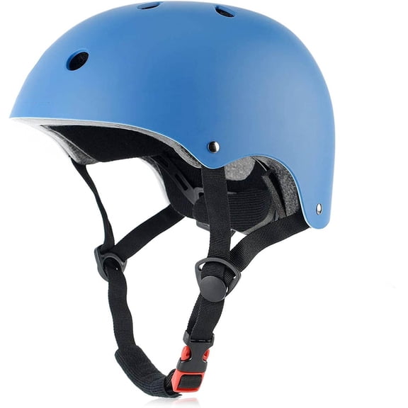 Bike Helmet Ventilation & Adjustable Multi-Sport Helmet for Skateboard Roller Skating Bicycle Scooter