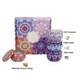 thumbnail image 4 of 4-Pack Aromatherapy Soy Candles Gift Set for Women - Gardenia, Vanilla, Orange & Violet Scents - 18-20 Hour Burn Time - Relaxation Gifts for Home, Bath, Yoga - Includes Gift Box, 4 of 7