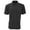 Black, variant on UCC 50/50 Mens Plain Pique Short Sleeve Polo Shirt