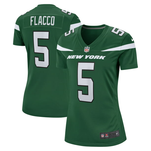 Joe Flacco New York Jets Nike Women's Game Jersey - Gotham Green