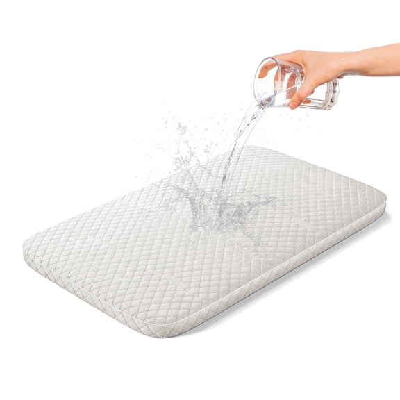 Bassinet Mattress Rectangle 20" x 33" Premium Foam Waterproof Padded Design