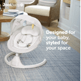 thumbnail image 5 of Jool Baby Nova Swing for Newborns with Bluetooth & Remote Control (Updated Model, Stone), 5 of 9