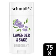 Schmidts Lavender & Sage 24 Hour Odor Protection Aluminum-Free Vegan Deodorant, 2.65 oz
