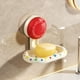thumbnail image 4 of Soap Box Wall-mounted Suction Cup Toilet Soap Box Household Non-perforated Shelf, 4 of 8