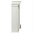 thumbnail image 6 of Bowery Hill Traditional Wood Electric Fireplace with Bookcases in Ivory, 6 of 15