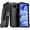 Black, variant on Defender Case for Google Pixel 9a with Belt Clip, Kickstand, Dual-Layer, Black