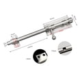 thumbnail image 2 of MYG DOOR SLIDE BOLT Bathroom Toilet Shed Door Lock/Catch/Latch Chrome, 2 of 6