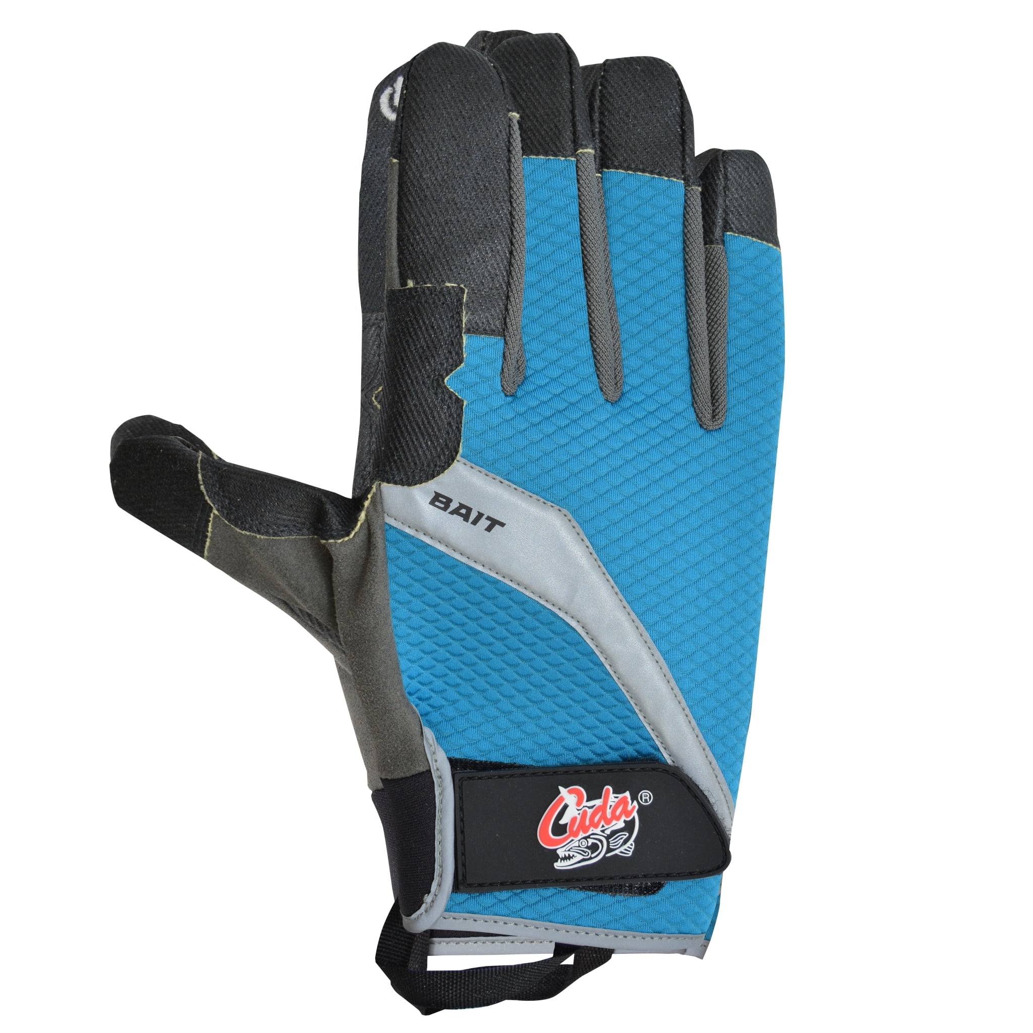 Cuda Bait Gloves, Medium並行輸入品　送料無料 Free Shipping! Cuda Bait Gloves, Neoprene⁄Microfiber, Medium, Blue