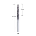 thumbnail image 2 of Tool End Mill End mill 0.25mm Radius 0.5mm Replacement Router CNC Easy To Use Engraving Equipment 0.75mm Industrial, 2 of 5