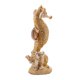 thumbnail image 1 of Estatua de caballo de mar de resina, adorno para decoración de acuario, altura de 15cm, decoración de jardín, escultura de multiusos bonita, 1 of 8