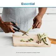 Ninja NeverDull Essential 14-Piece Knife System with Built-In Sharpener, Stain & Rust Resistant, K12014, Black