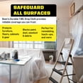 thumbnail image 3 of BOEN 9x12 Plastic Drop Cloth – 3-Pack, 1 Mil Painters Plastic Sheeting Roll – Waterproof, Tear-Resistant Paint Tarp for Furniture, Floors, Windows, Dust Protection – Multipurpose & Disposable, 3 of 6