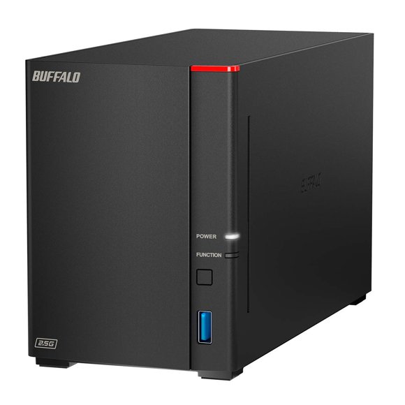NAS BUFFALO LinkStation SoHo 720 de 4 TB, 2 bahías, 2.5 GbE