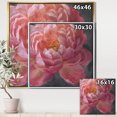 thumbnail image 2 of Vivid Pink Peonies I - Shabby Chic Framed Canvas, 2 of 3