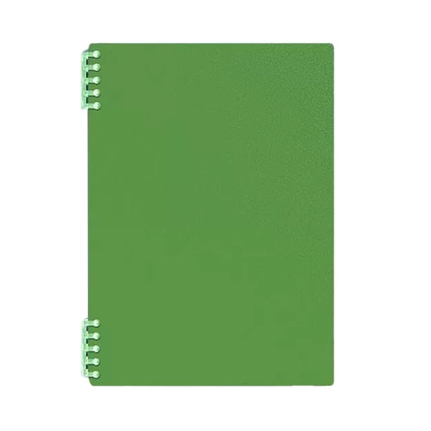 Cuaderno de anillas B5 de polipropileno reforzado, con hojas sueltas desmontables y rayadas, ideal para estudiantes, para tareas, diarios, tomar notas, material de oficina, escuela secundaria, hogar