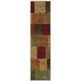 thumbnail image 2 of Oriental Weavers Hudson Area Rug 030C1 Casual Green Geometric Squares 10' x 13' Rectangle, 2 of 4