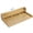 Natural Wood + MDF + MDF, variant on Laundry Room Countertop with Non-slip Pads, 54 x 27.5 Double Layer Washer Dryer Topper for Folding and Organizing, MDF Wood Shelf with Edge, Black
