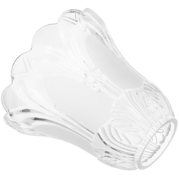 WHAMVOX Clear Glass Replacement Lamp Shade Glass Lampshade Cover Light Bulb Cover Glass Lampshade