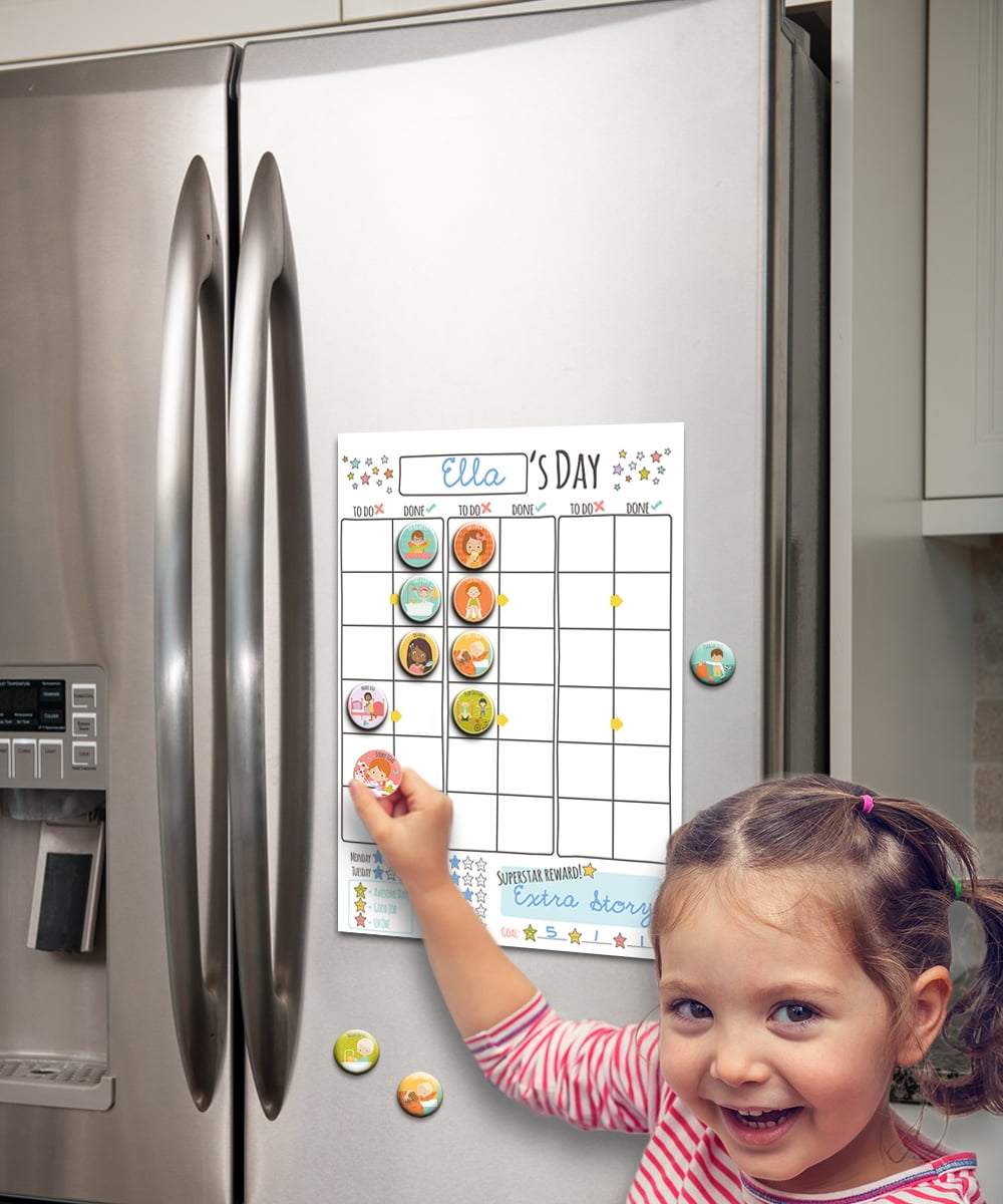 toddler daily routine and behavior reward chore chart with and doug chore chart walmart