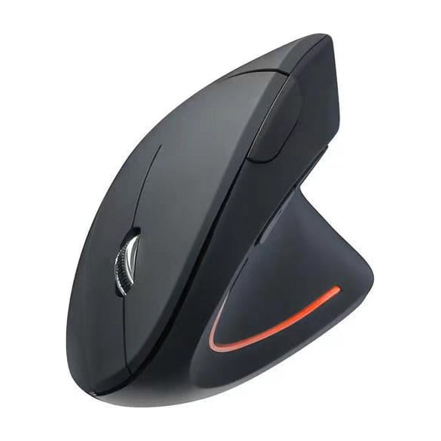 Rechargeable Ergonomic Mouse, Wireless Vertical Mouse-Reduce Wrist Pain, LED Wireless Mouse for Laptop, Computer, Desktop, Windows, Mac OS