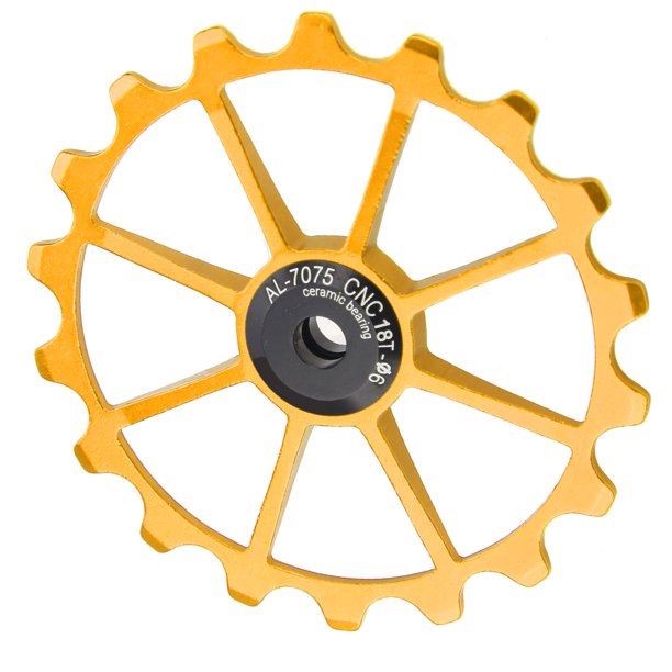 Polea De Cambio, Polea De Cambio De Aleación De Aluminio, Práctica, Resistente, 1 Pieza Para Niños Para Bicicletas De Montaña Para Bicicletas De Carretera, Bicicletas Plegables Ccdes Otros