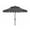 Grey, variant on SAFAVIEH Venice 9' Market Crank Double Top Patio Umbrella, Red