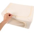 thumbnail image 3 of Bolsa De Almacenamiento Plegable Para Ropa De Cama Y Suéteres Con Ventana Transparente Organizador Resistente Para Mantas Y Edredones, 3 of 4