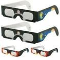 Paper Solar Eclipse Eyeglasses AAS Approved 2024 2023, CE and ISO