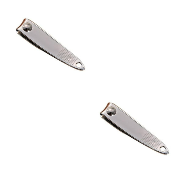 heritaly Coupe-Ongles Tondeuse Anti-corrosion Manucure Pédicure Poignée Soin des Ongles Ciseaux Accessoire de Beauté comme Montré 2ensemble