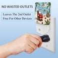 thumbnail image 3 of Santa Claus Beach Vacation LED Square Night Lights - Stylish and Energy-Efficient Room Illuminators for Soothing Ambiance - 200 Characters, 3 of 6