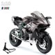 thumbnail image 3 of 1:10 BMW S1000RR Kawasaki H2R V4S Aleación de fundición a presión Modelo de motocicleta Vehículo de colección Sonido y luz Todoterreno Autociclo Juguetes Coche, 3 of 5