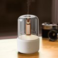 thumbnail image 3 of Aromatherapy Candlelight Essential Oil Diffuser Plastic With 120ml Water  USB Plug 6.5W Silent Aromatherapy Humidifier For Bedroom, 3 of 8
