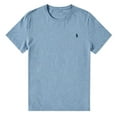 thumbnail image 3 of Polo RL Men's Classic Fit Crew Neck Pony T-Shirt (Ocean Heather, XX-Large), 3 of 3