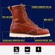 thumbnail image 3 of Botas de trabajo Thorogood American Heritage de 8 pulgadas con punta moc para hombre, 3 of 7