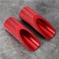 thumbnail image 3 of 2pcs Motorcycle Aluminum Alloy Foot Pegs Footboard Motorbike Foot Pegs Rests, Professional Tapered Design Motorcycle Floor Peg Footboard Rider Foot Peg Fit for  RuckusRed, 3 of 8