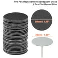 thumbnail image 4 of Vocoste Sandpaper Disk Replacement Pad Foot File Callus Remover Tool Medium 150 Grit 35mm 100 Pcs, 4 of 7
