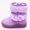 Purple, variant on SDJMa Toddler Snow Boots For Boys Girls Kids Outdoor Shoes Non Slip Booties With Side Zipper