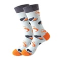 thumbnail image 1 of Print Socks For Women Girls Ocean Series Print Colorful Pattern Novelty Cute, 1 of 3