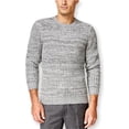 thumbnail image 1 of Club Room suéter de cuello redondo para hombre, gris, extragrande, 1 of 1